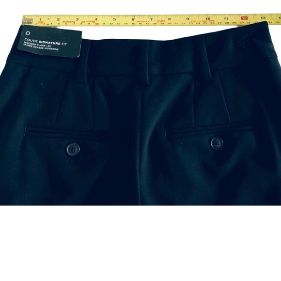 NWT-RW&CO full-length black pants size 0 - Picture 3 of 9